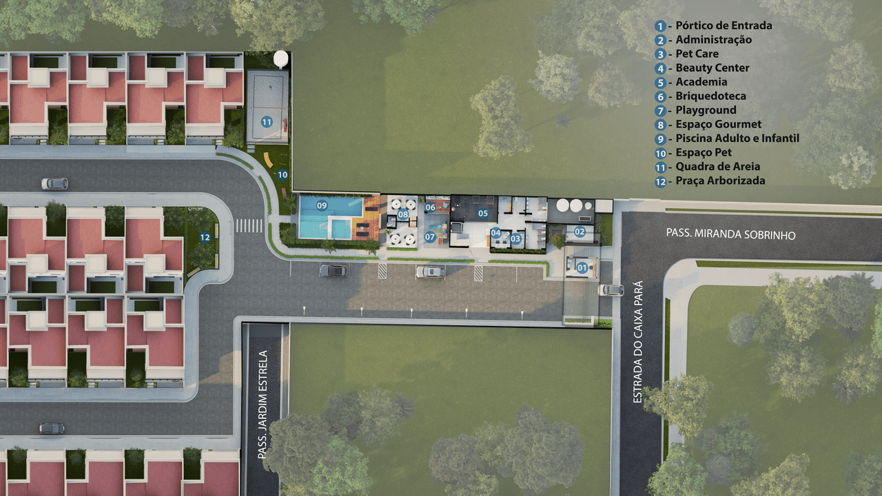 Opção 2 4 suites Tree Residence Cidade Nova - Macc Engenharia